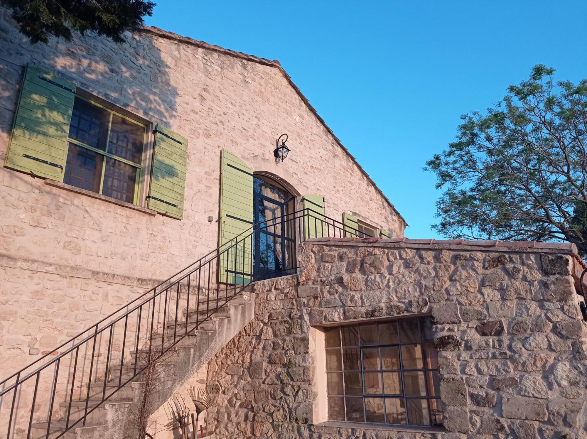 Le Mas Neuf 1752 Arlés Exterior foto